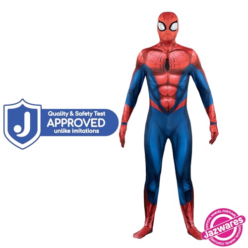 Marvel Spider-Man Zentai Suit with Detachable Mask, Medium