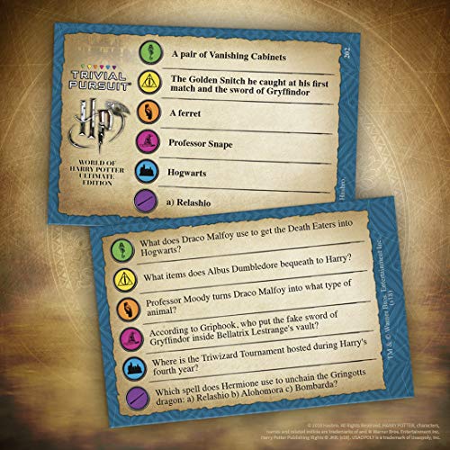 Harry Potter Ultimate Edition Trivia Board Game - Officially Licensed