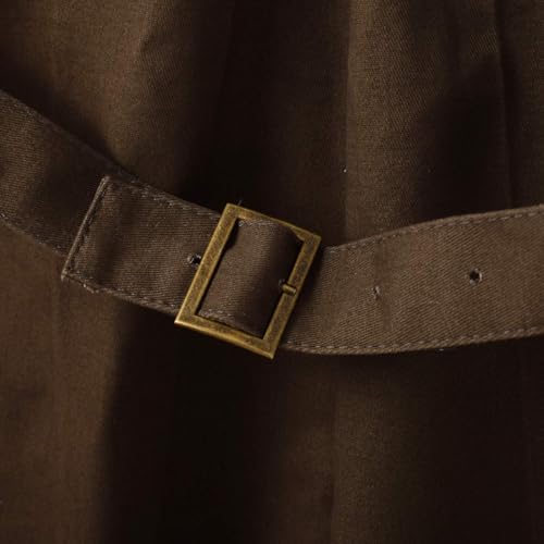 Mens Victorian Steampunk Gothic Cosplay Pants Olive Green