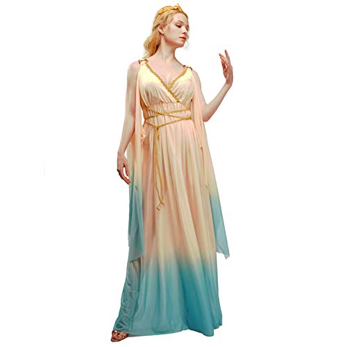 Greek Goddess Toga Costume for Women