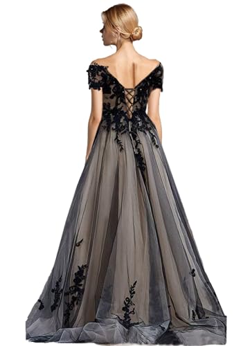 Gothic Black Lace Gown