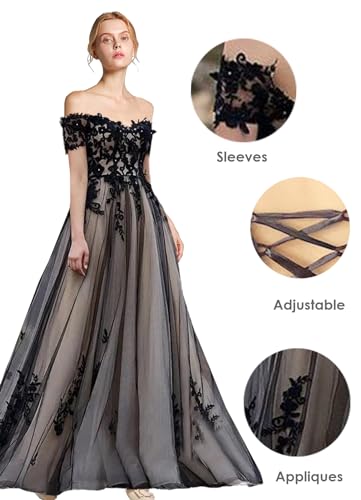 Gothic Black Lace Gown