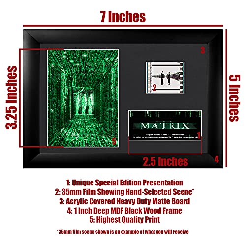 Officially Licensed Matrix Code FilmCell 7” x 5”