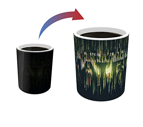 The Matrix Resurrections Glitch Coding Color Changing Mug