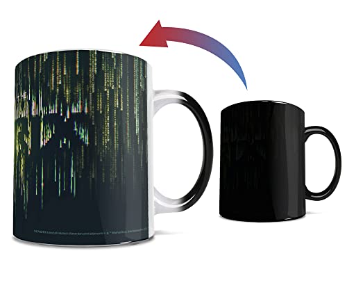 The Matrix Resurrections Glitch Coding Color Changing Mug