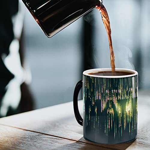 The Matrix Resurrections Glitch Coding Color Changing Mug
