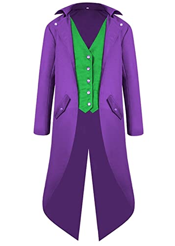 The Joker Tailcoat Jacket, Purple