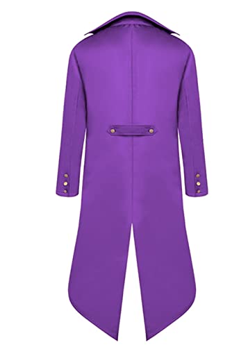 The Joker Tailcoat Jacket, Purple
