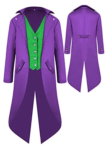 The Joker Tailcoat Jacket, Purple