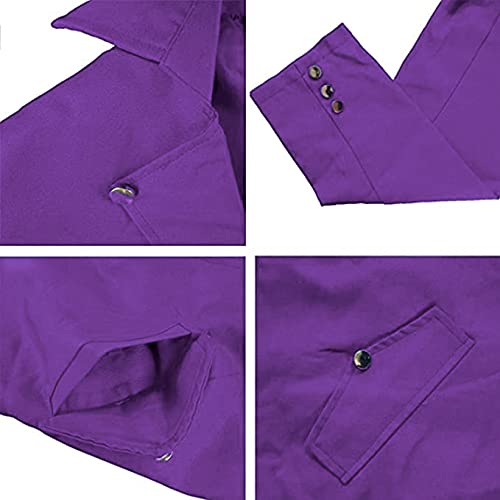 The Joker Tailcoat Jacket, Purple