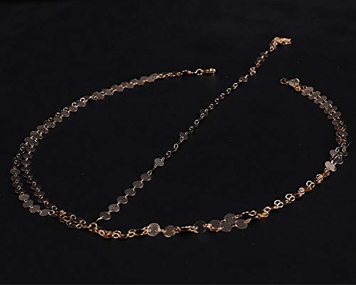 Denifery Boho Gold Head Chain - Goddess Wedding