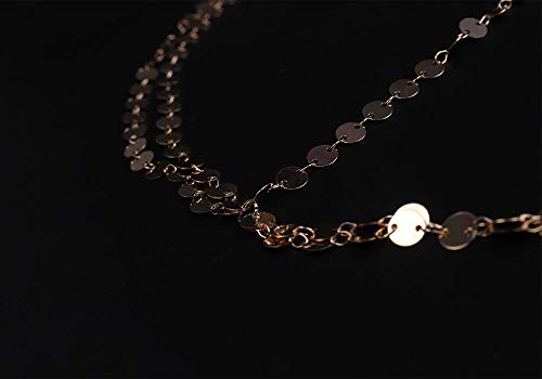 Denifery Boho Gold Head Chain - Goddess Wedding