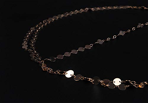 Denifery Boho Gold Head Chain - Goddess Wedding