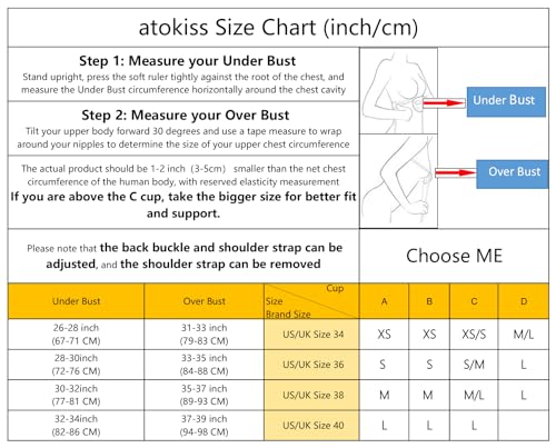 atokiss Women's Handmade Rhinestone Shining Diamond Bustier