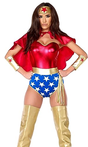Wonder Woman Costume Set in Red