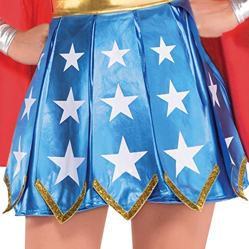 Wonder Woman Costume for Adults, Small with Accessories