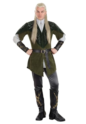 Medieval Warrior Legolas Costume for Men, LOTR Cosplay