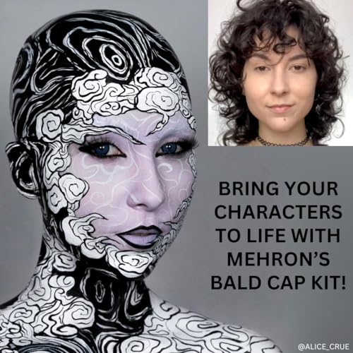 Mehron Premium Fantasy Character Kit (Bald Cap)