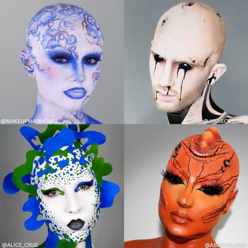 Mehron Premium Fantasy Character Kit (Bald Cap)
