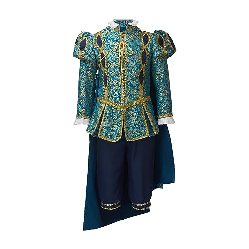 Royal Blue Rococo Prince Cosplay Jacket & Vest