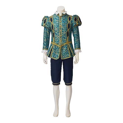 Royal Blue Rococo Prince Cosplay Jacket & Vest