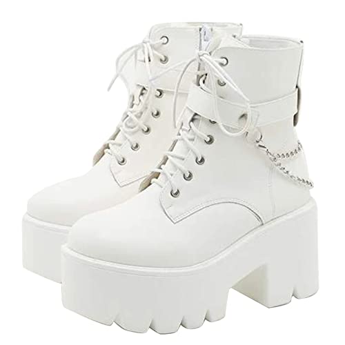 Platform Ankle Boots Fantasy Fashion Footwear
