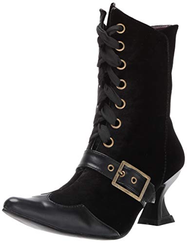 Tabby Mid Calf Boot in Black - Women's