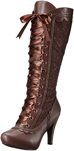 Brown Steampunk Boots for Women