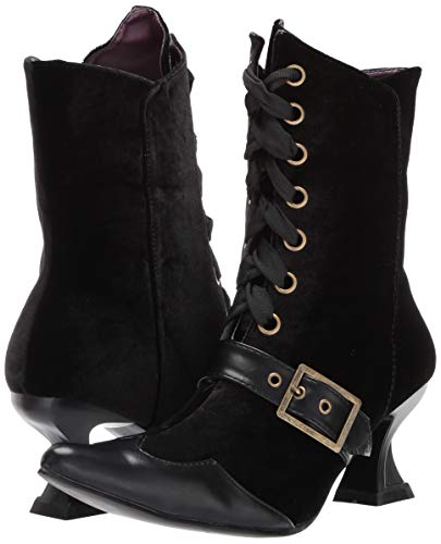 Tabby Mid Calf Boot in Black - Women's