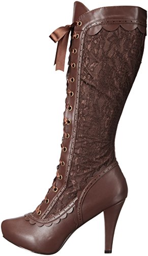 Brown Steampunk Boots for Women