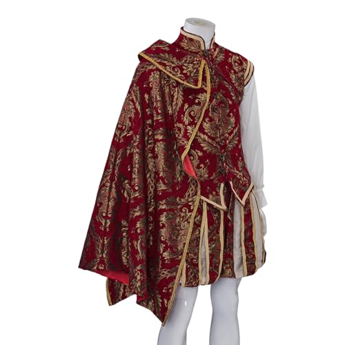 Willyacos Men's Tudor King Nobleman Costume Set