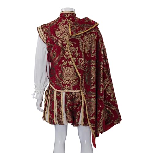 Willyacos Men's Tudor King Nobleman Costume Set