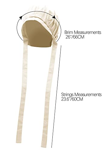 Medieval Bonnet Cap for Women's Cosplay