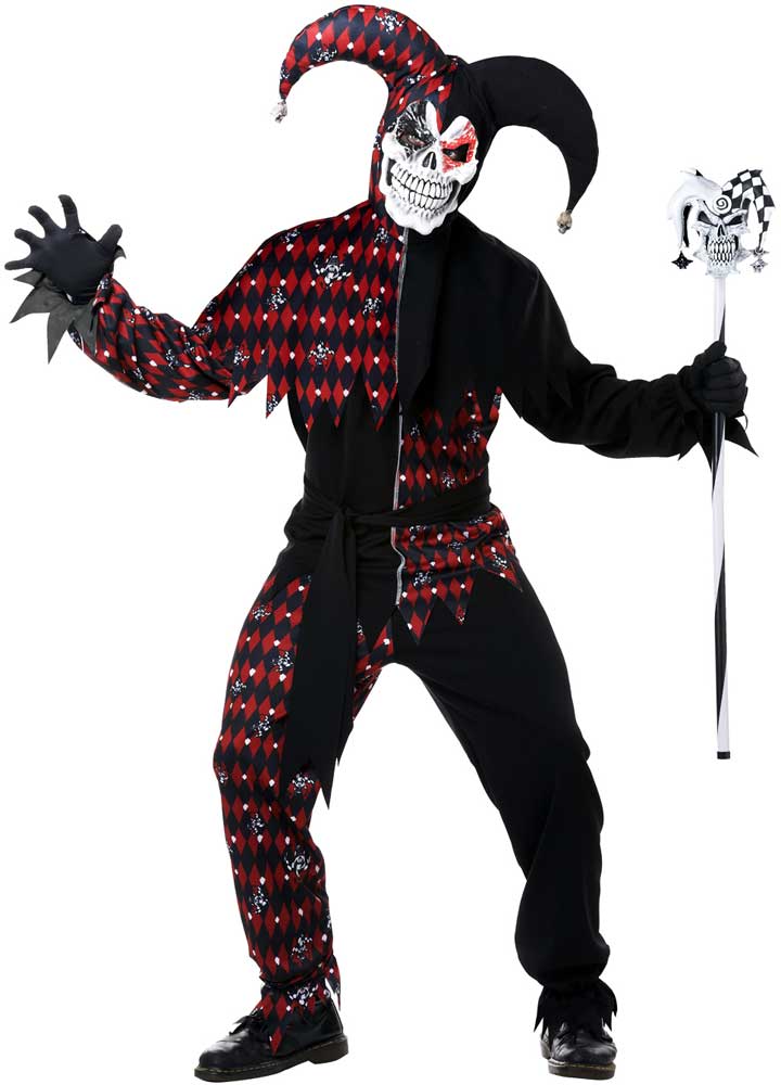 Adult Sinister Jester Costume