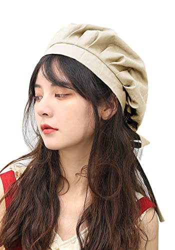 Medieval Bonnet Cap for Women's Cosplay