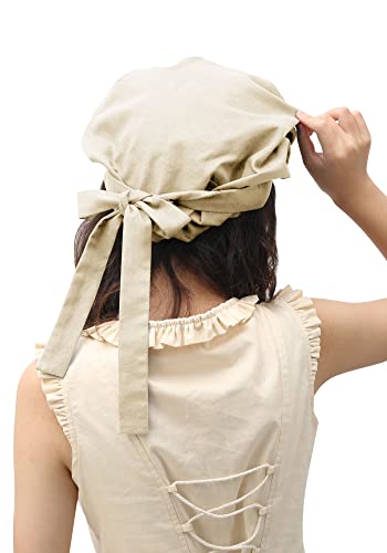 Medieval Bonnet Cap for Women's Cosplay