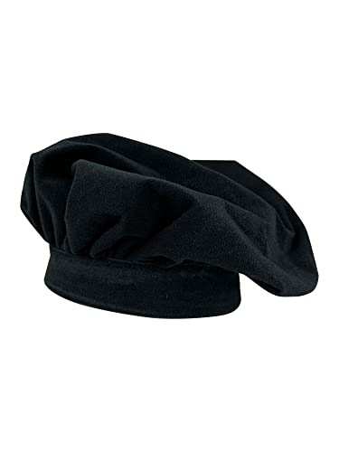 Black Renaissance Style Hat - One Size -Many colors