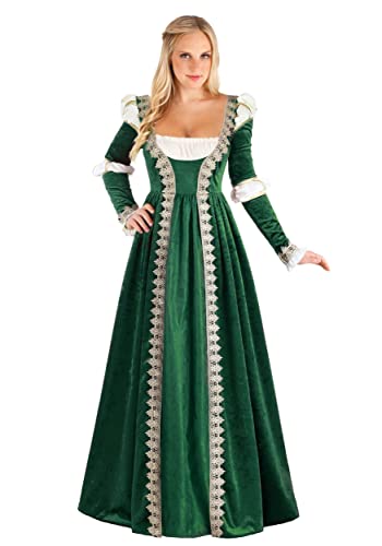 Emerald Maiden Renaissance Dress 
