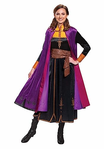 Disney Frozen 2 Anna Costume, Black, M (8-10)