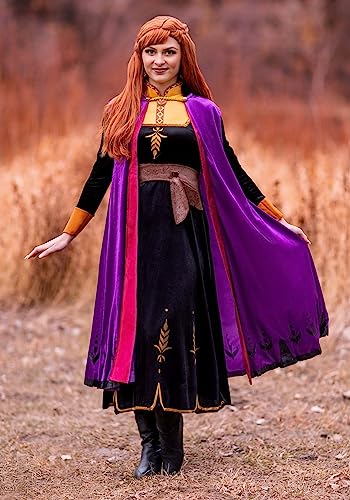 Disney Frozen 2 Anna Costume, Black, M (8-10)