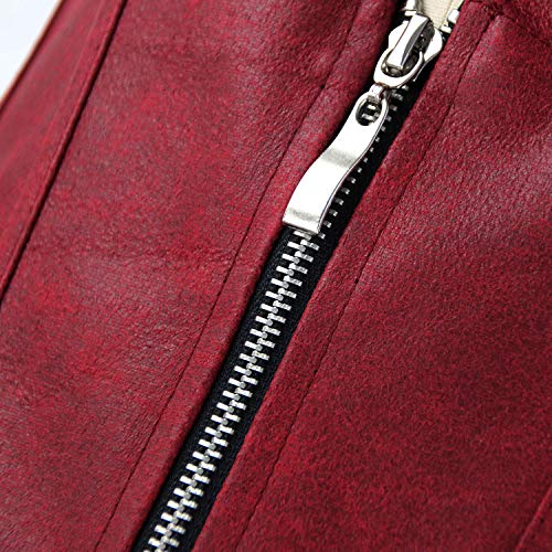 Charmian Lace-Up Renaissance Boned Corset Garters Red