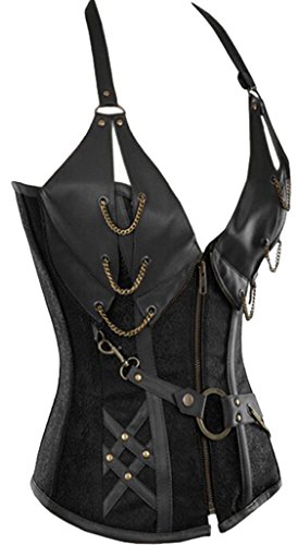 Black Steampunk Corset 