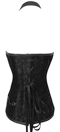 Black Steampunk Corset 