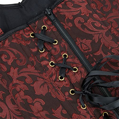 Steampunk Chain Corset Top for Women's Ren Faire