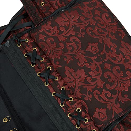 Steampunk Chain Corset Top for Women's Ren Faire