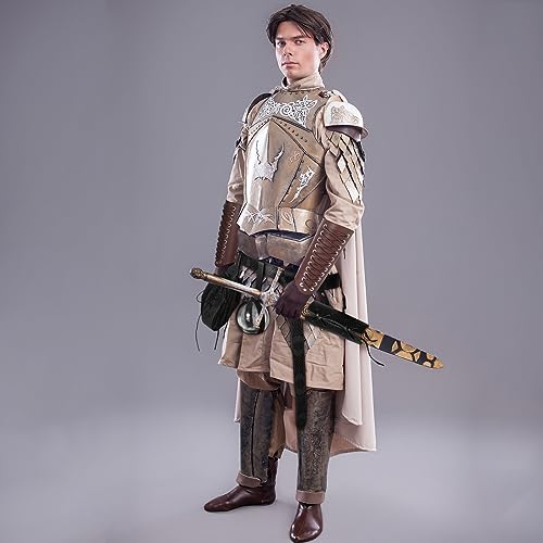 Medieval Belt with Arm Guard and Dagger Cover