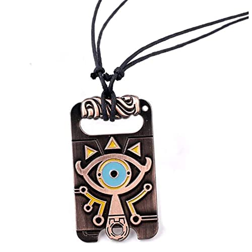 Vintage Unisex Legend of Zelda Sheikah Eye Necklace