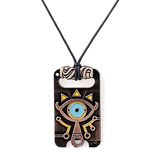 Vintage Unisex Legend of Zelda Sheikah Eye Necklace