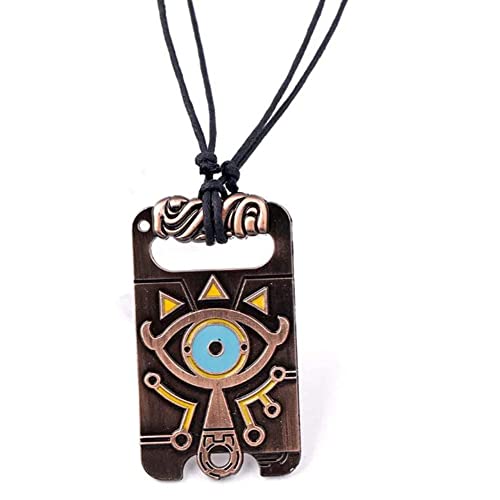 Vintage Unisex Legend of Zelda Sheikah Eye Necklace