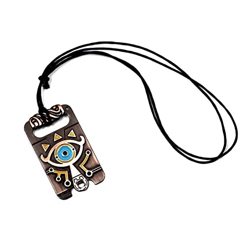 Vintage Unisex Legend of Zelda Sheikah Eye Necklace